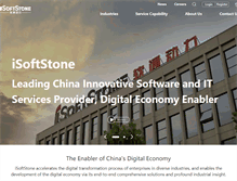 Tablet Screenshot of isoftstone.com